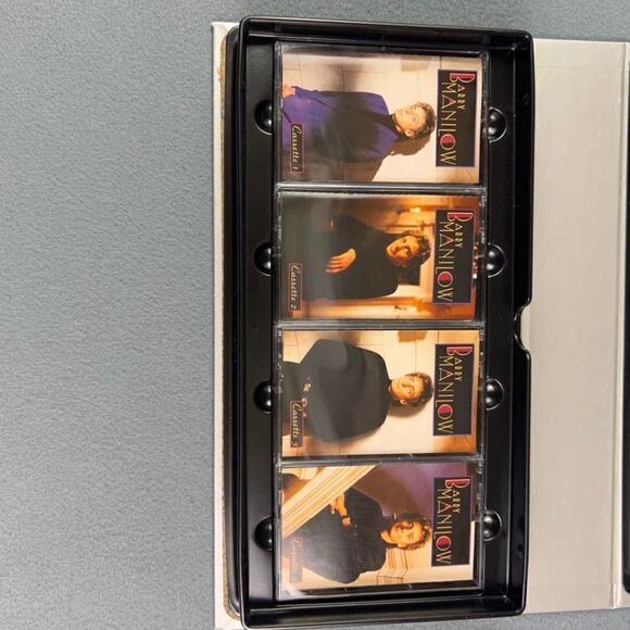 Barry Manilow Complete Collection and Then Some 4 Audio Cassette Tapes 1 VHS - Picture 10 of 12